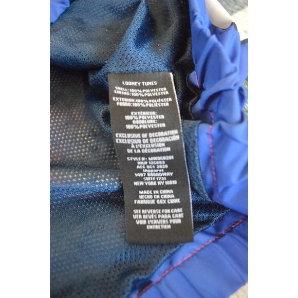 Members Only Looney Tunes Windbreaker Jacket Size Men L  Bugs Bunny Taz - Picture 5 of 11